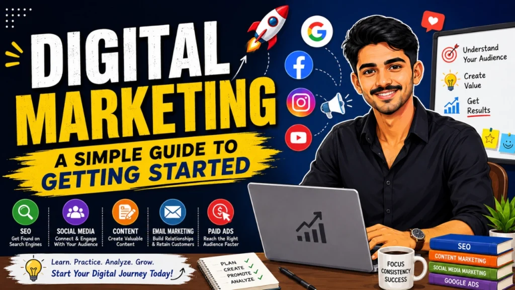 Digital Marketing for Beginners: A Simple Guide to Getting Started