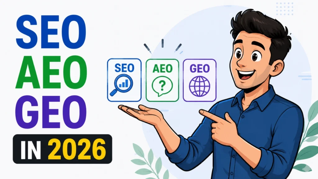 SEO vs AEO vs GEO: Which Strategy Matters Most in 2026?